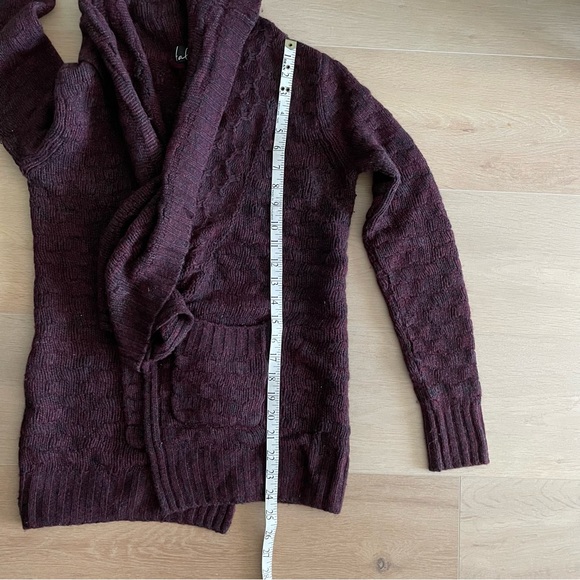 Aritzia TALULA Burgandy Cardigan - Picture 11 of 12